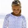 The best crocheted blouse patterns for girls. Crochet summer blouses for 3 years.
