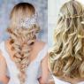 Greek hairstyle with a headband for long hair step by step