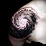 Tattoo Space - Celestial Bodies and Expanses of the Universe in Tattoos Sketches and Styles