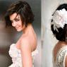 Beautiful wedding bob hairstyles