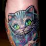 Cheshire Cat tattoo – meaning of Cheshire Cat tattoo and photo sketches