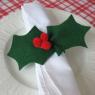 Napkins for the New Year: crafts and decorations