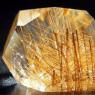 Rutile quartz stone.  Rutile quartz.  The magical properties of rutile quartz