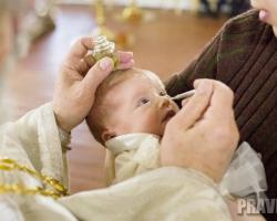 Photo report: how is the Sacrament of Baptism performed?