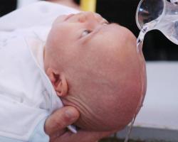 When should a newborn be baptized?